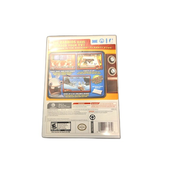 Rayman Raving Rabbids: TV Party Nintendo Wii Game (2008) - Picture 2 of 5